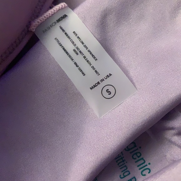 Fashion Nova lavender bikini - Picture 5 of 5